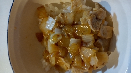 生姜焼き丼に♪母も美味しく食べました(>ω<)