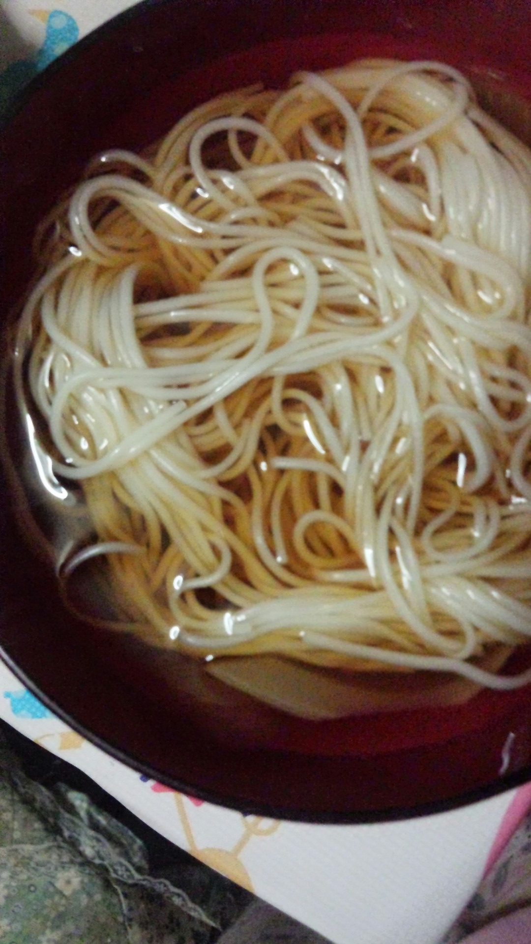 シンプルなにゅうめん