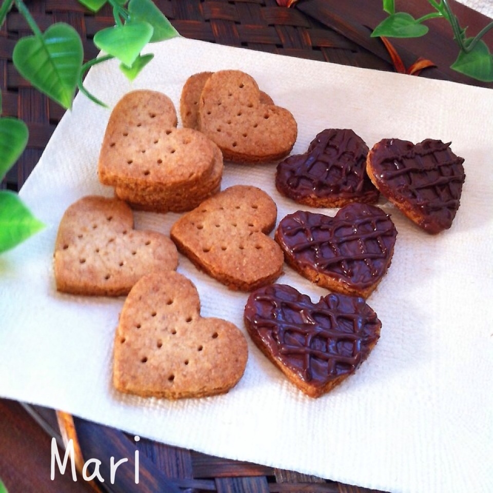 袋でモミモミ 全粒粉の ザクザク チョコビスケット レシピ 作り方 By Mariまり 楽天レシピ