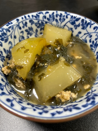 とろっとろ☆冬瓜のそぼろあん煮