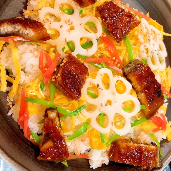 ひなまつりに食べたよ うなぎちらし寿司 レシピ 作り方 By ミートソース 楽天レシピ ひなまつりに食べたよ うなぎちらし寿司 レシピ 作り方 By ミートソース 楽天レシピ