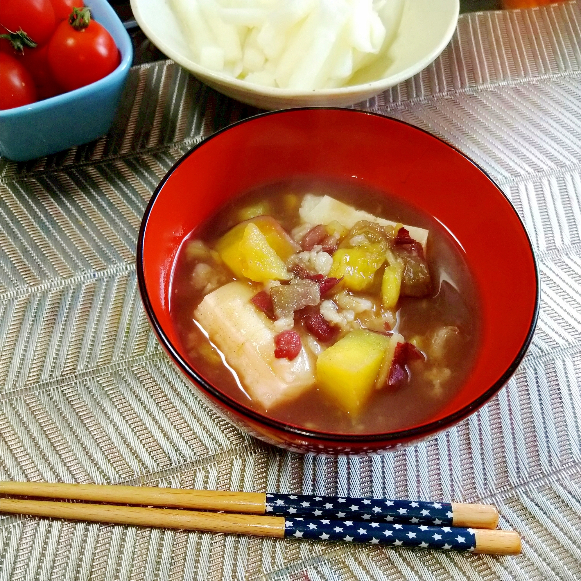 ボリュームたっぷり！ヘルシーぜんざい