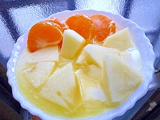 蜜柑＆林檎＆オレンジレモンカルピスヨーグルト