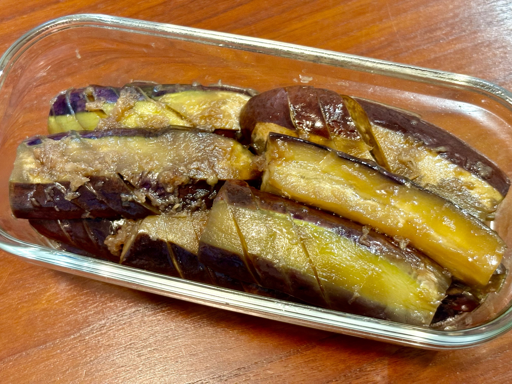 茄子の炒め煮 生姜風味!