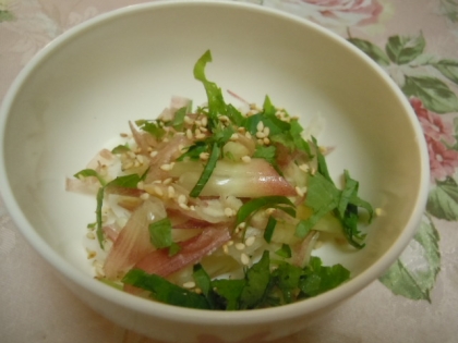 暑い日に食欲増進！香味野菜ぶっかけ麺