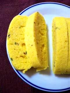 かぼちゃケーキ ルクエ 電子レンジ レシピ 作り方 By ひだまり 楽天レシピ