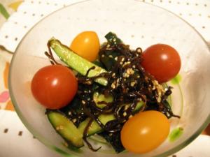和えるだけ!塩昆布できゅうりのお漬物☆