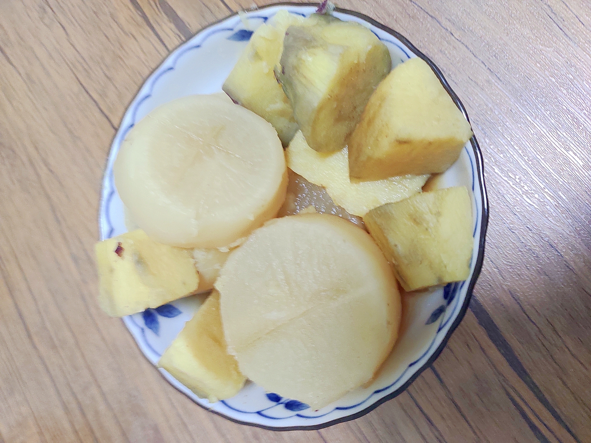 大根とさつまいもの煮物