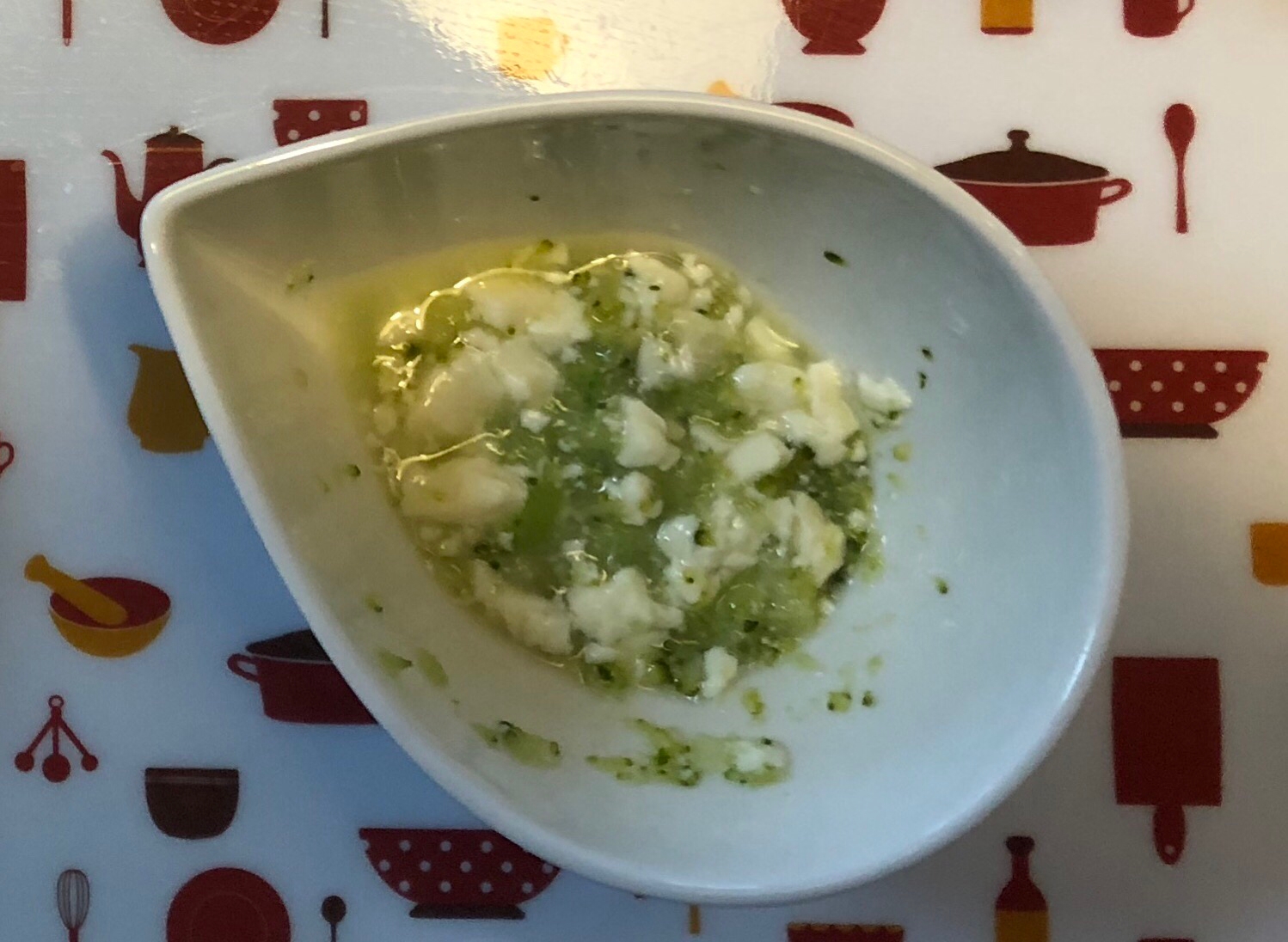 離乳食初期☆小松菜ときゅうりの白和え