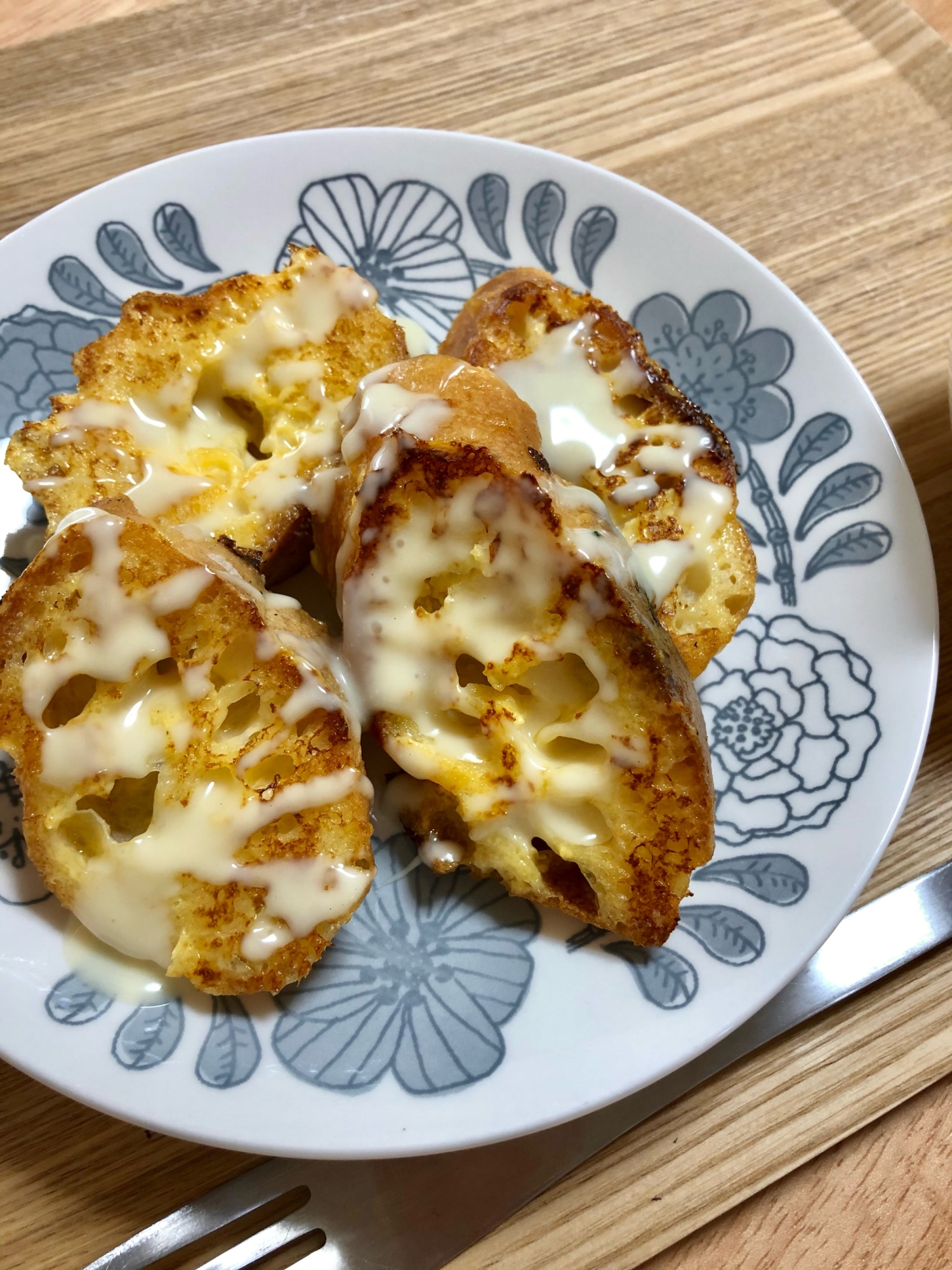 とろ〜りチーズのフレンチトースト☆