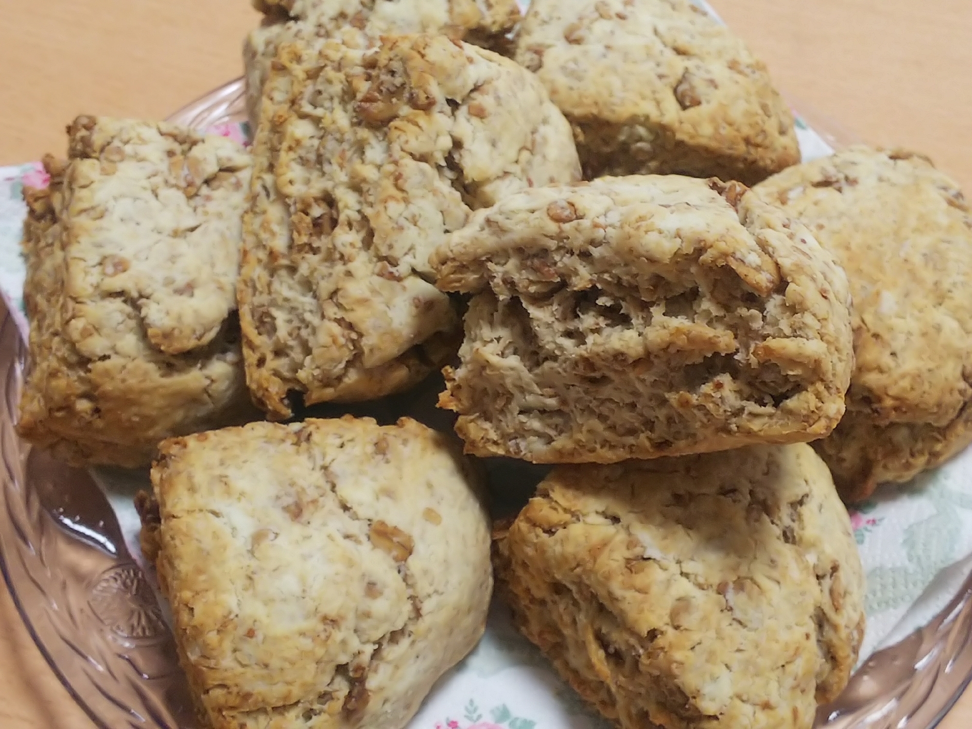 ラブクランチでスコーン♡オート麦のスコーン