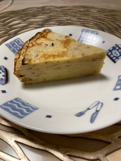 簡単  ホットケーキミックスでミルクレープ