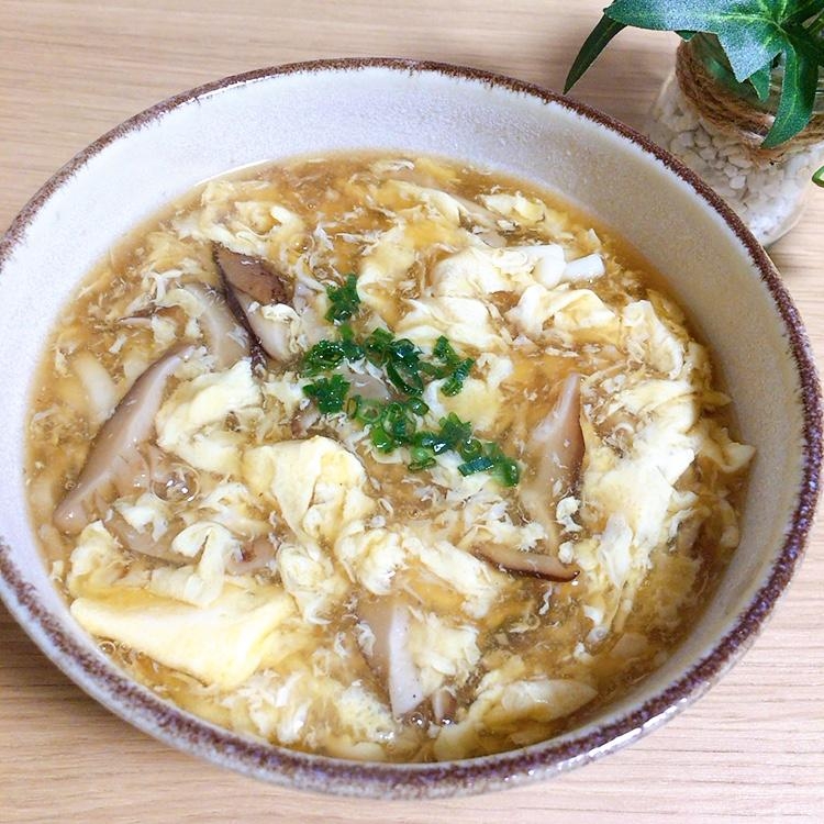 きのこたっぷり！あんかけうどん★*。