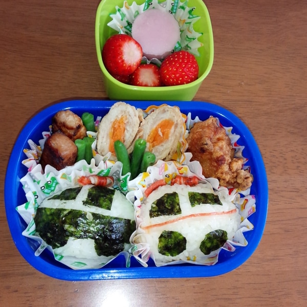 誰にでもできる簡単キャラ弁パトカー 救急車お握り レシピ 作り方 By 起き楽さん 楽天レシピ 誰にでもできる簡単キャラ弁パトカー 救急車お握り レシピ 作り方 By 起き楽さん 楽天レシピ