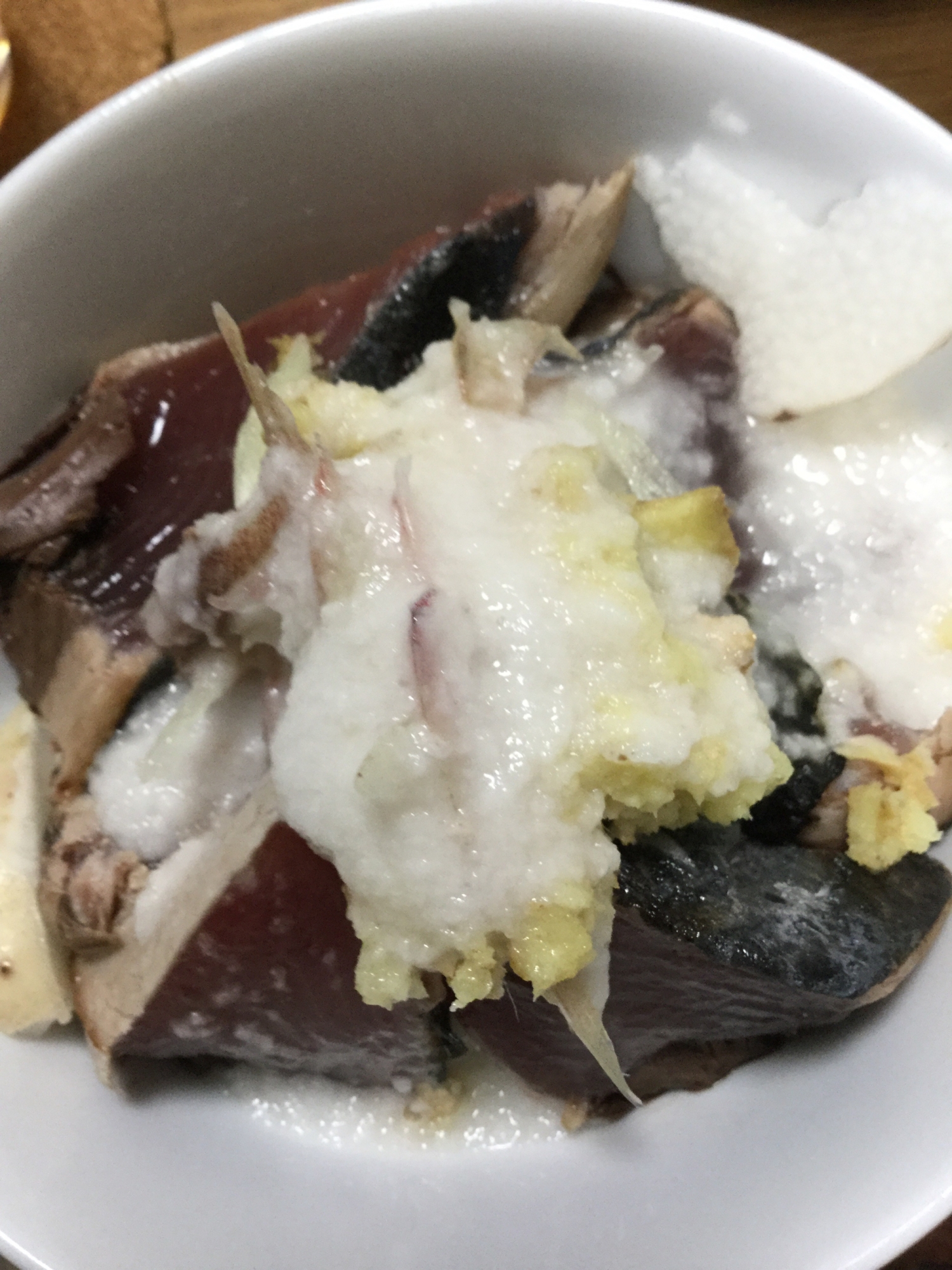 鰹の山かけ丼