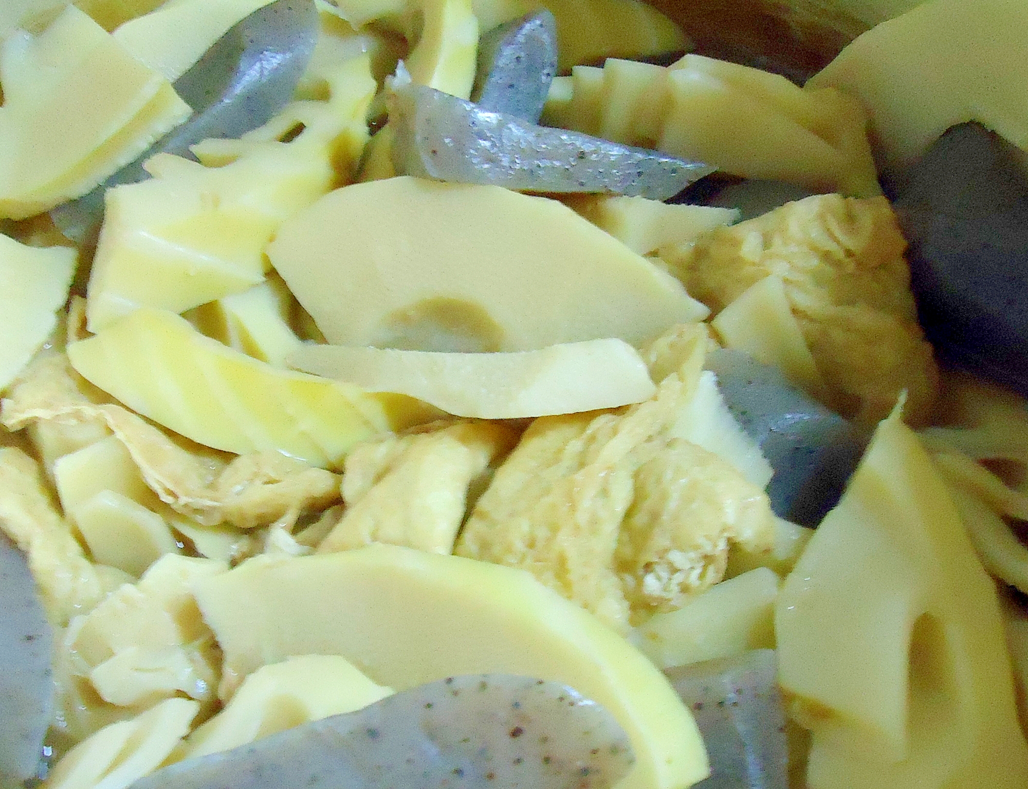 冷凍竹の子の煮物