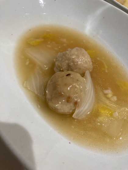 白菜と肉団子のトロトロ煮♪