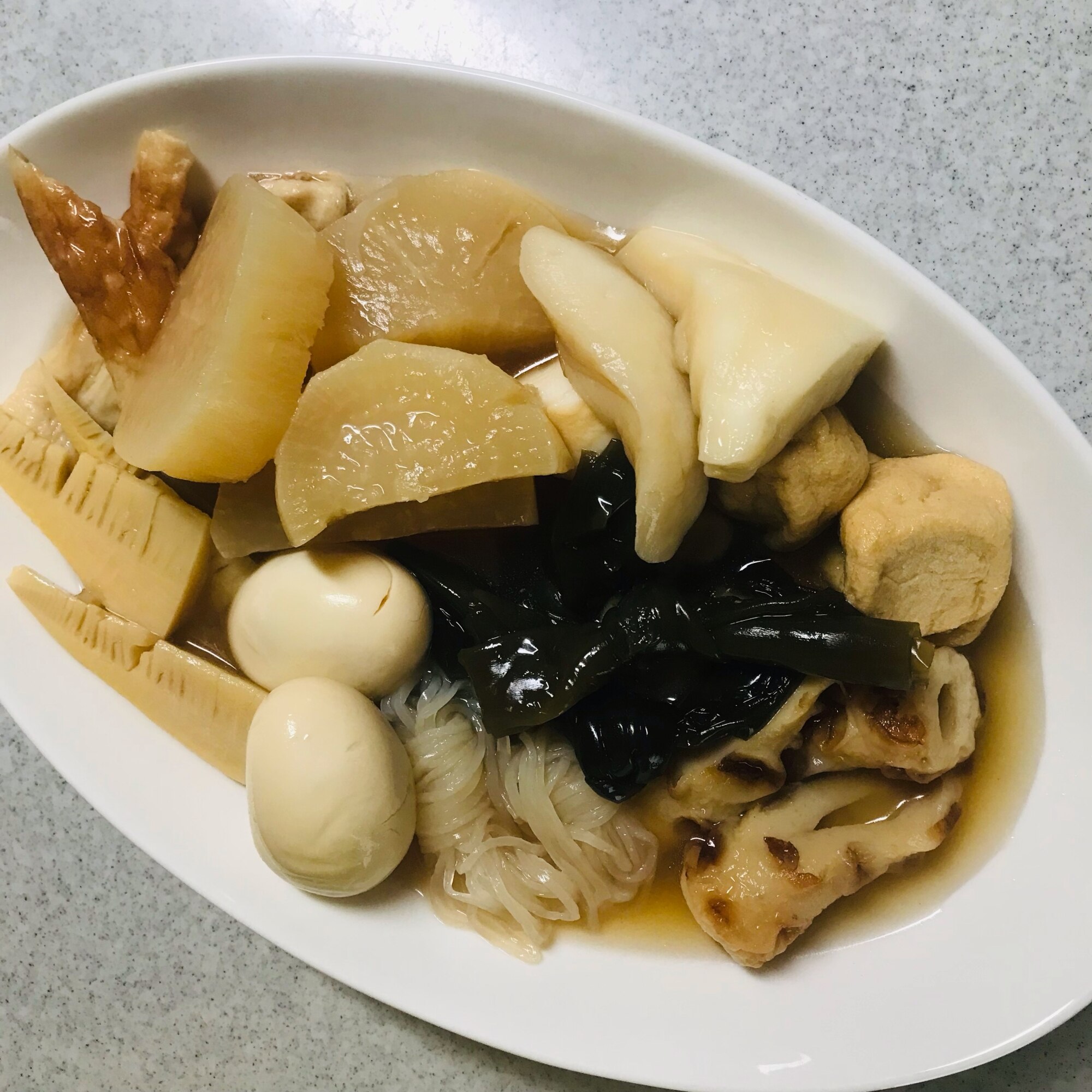 おでんの大根は電子レンジでやわらかく♪♪ レシピ・作り方 by ひよこ 