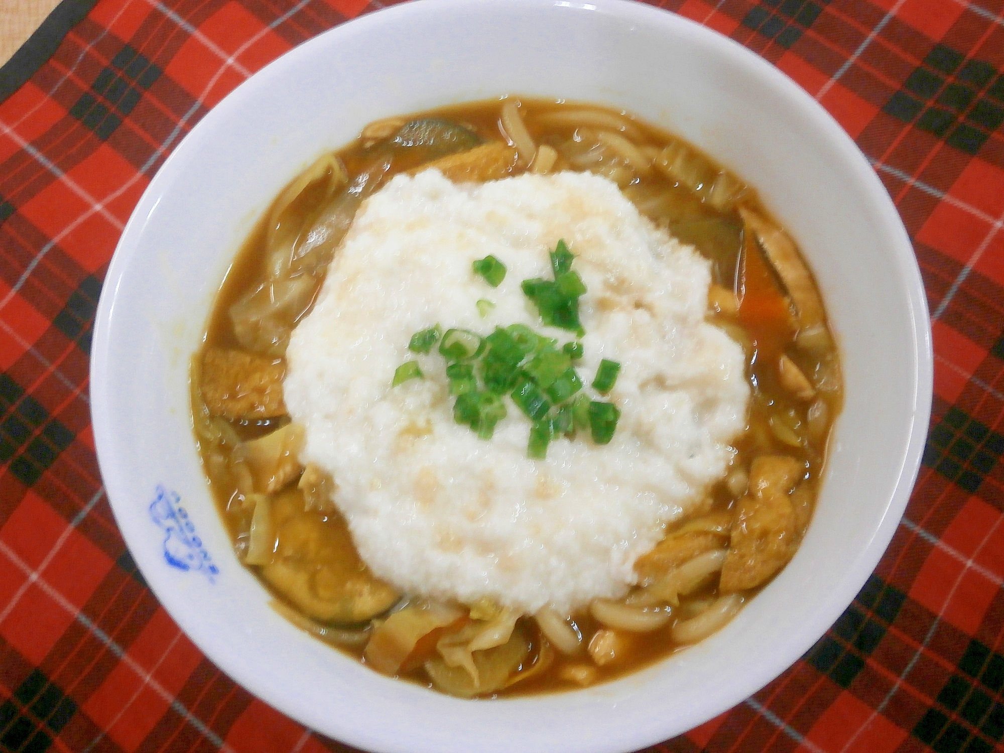 とろろカレーうどん