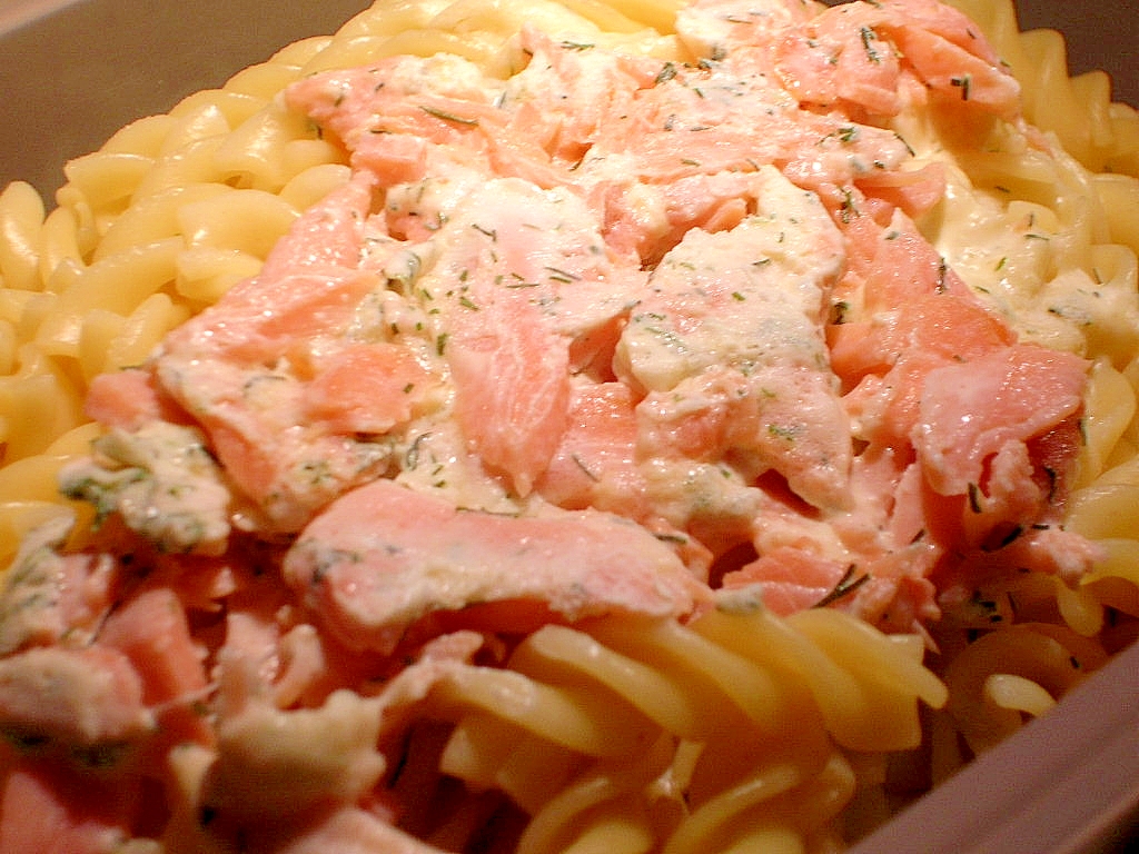 サーモンとディルのクリームパスタ レシピ 作り方 By はなはな桜 楽天レシピ