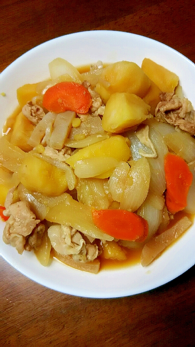 アンデスレッドの肉じゃが レシピ 作り方 By カゲジジ 楽天レシピ アンデスレッドの肉じゃが レシピ 作り方 By カゲジジ 楽天レシピ