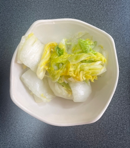 簡単シャキシャキ❤白菜の浅漬け