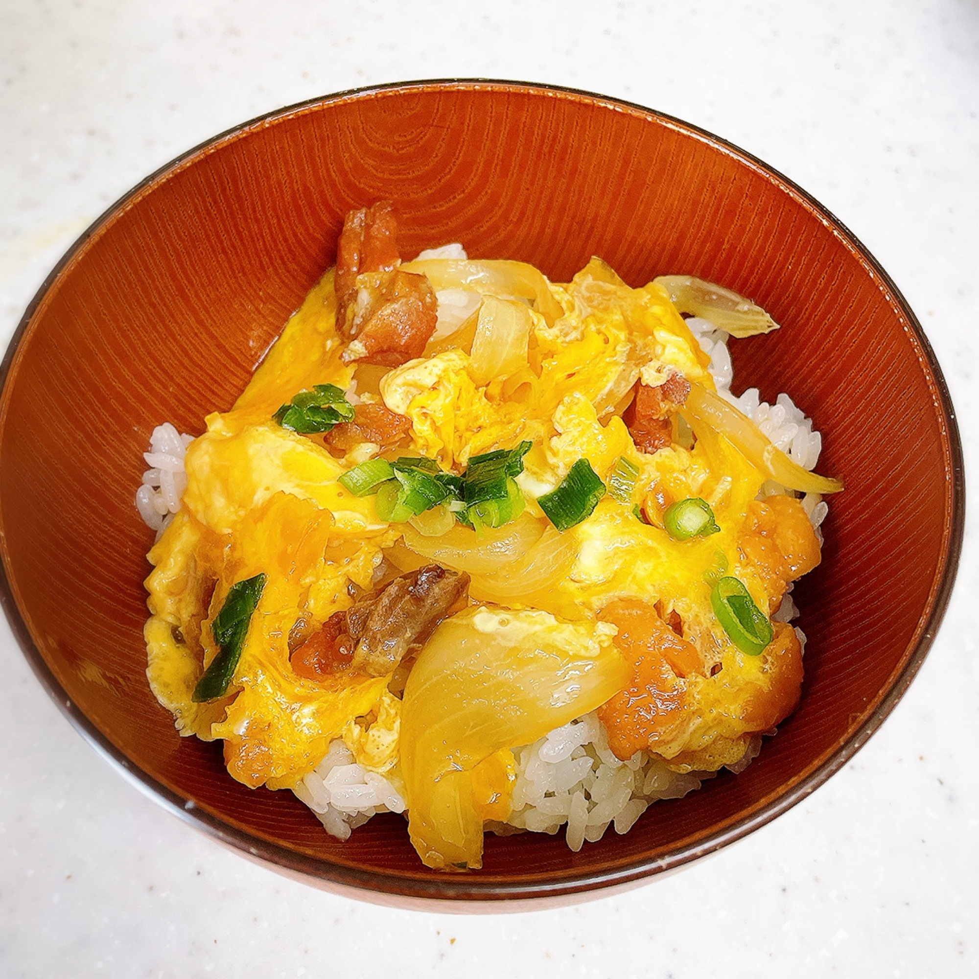 焼き鳥缶で親子丼✨アレンジ