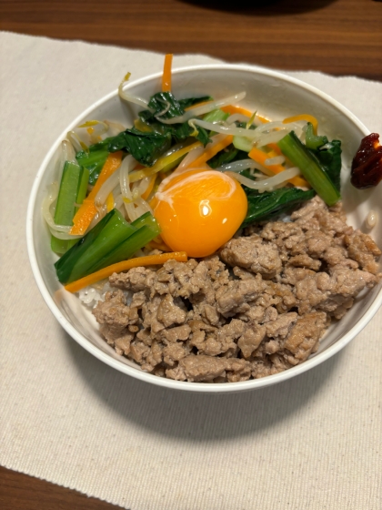 簡単ビビンバ丼