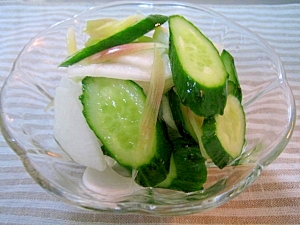 白だしで簡単 キュウリと大根の浅漬け レシピ 作り方 By ミルク白うさぎ 楽天レシピ 白だしで簡単 キュウリと大根の浅漬け レシピ 作り方 By ミルク白うさぎ 楽天レシピ