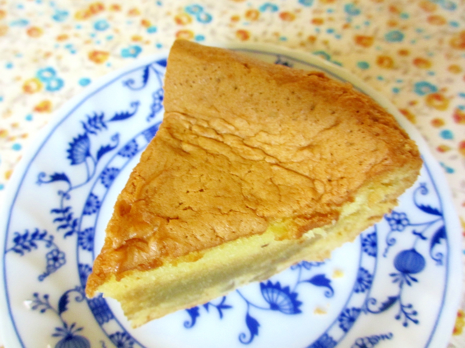 栗のしっとりスポンジケーキ