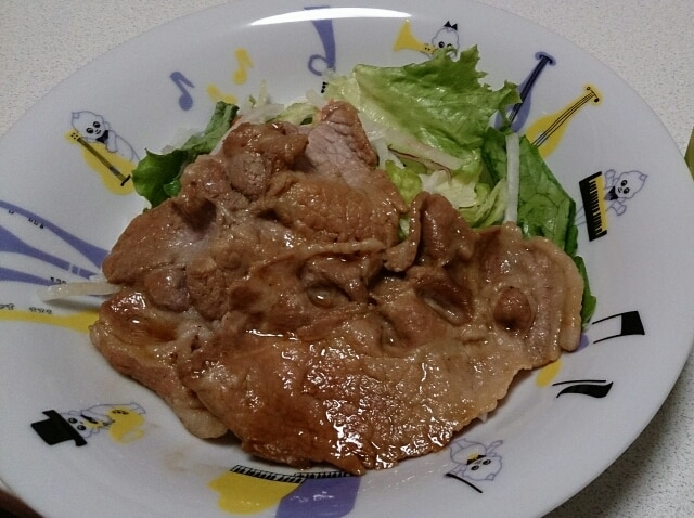 簡単！豚のしょうが焼き