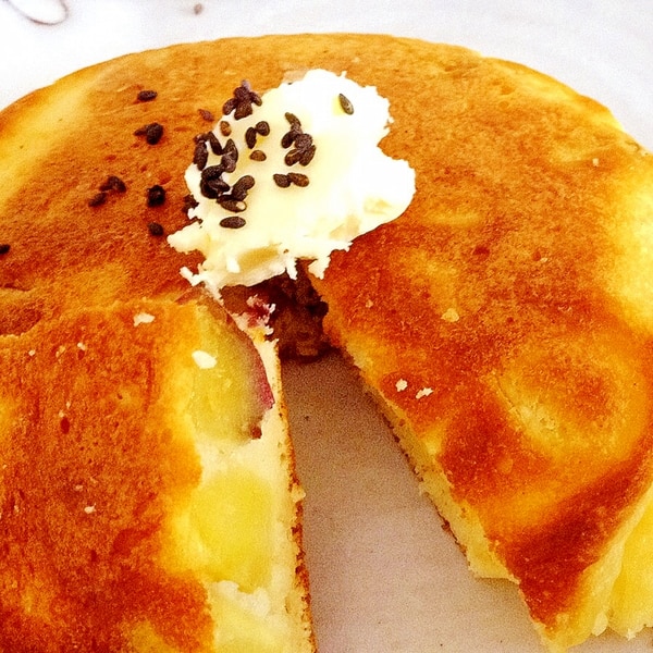 ほくほく甘い さつまいも入りホットケーキ レシピ 作り方 By Balletmom 楽天レシピ ほくほく甘い さつまいも入りホットケーキ レシピ 作り方 By Balletmom 楽天レシピ