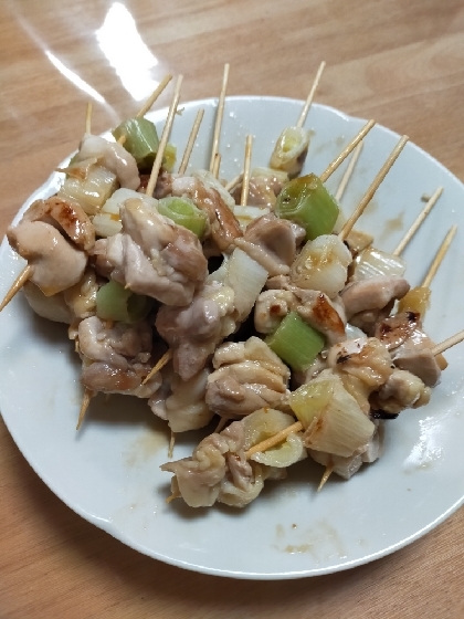 焼き鳥で頂きました。甘辛で美味しかったです。