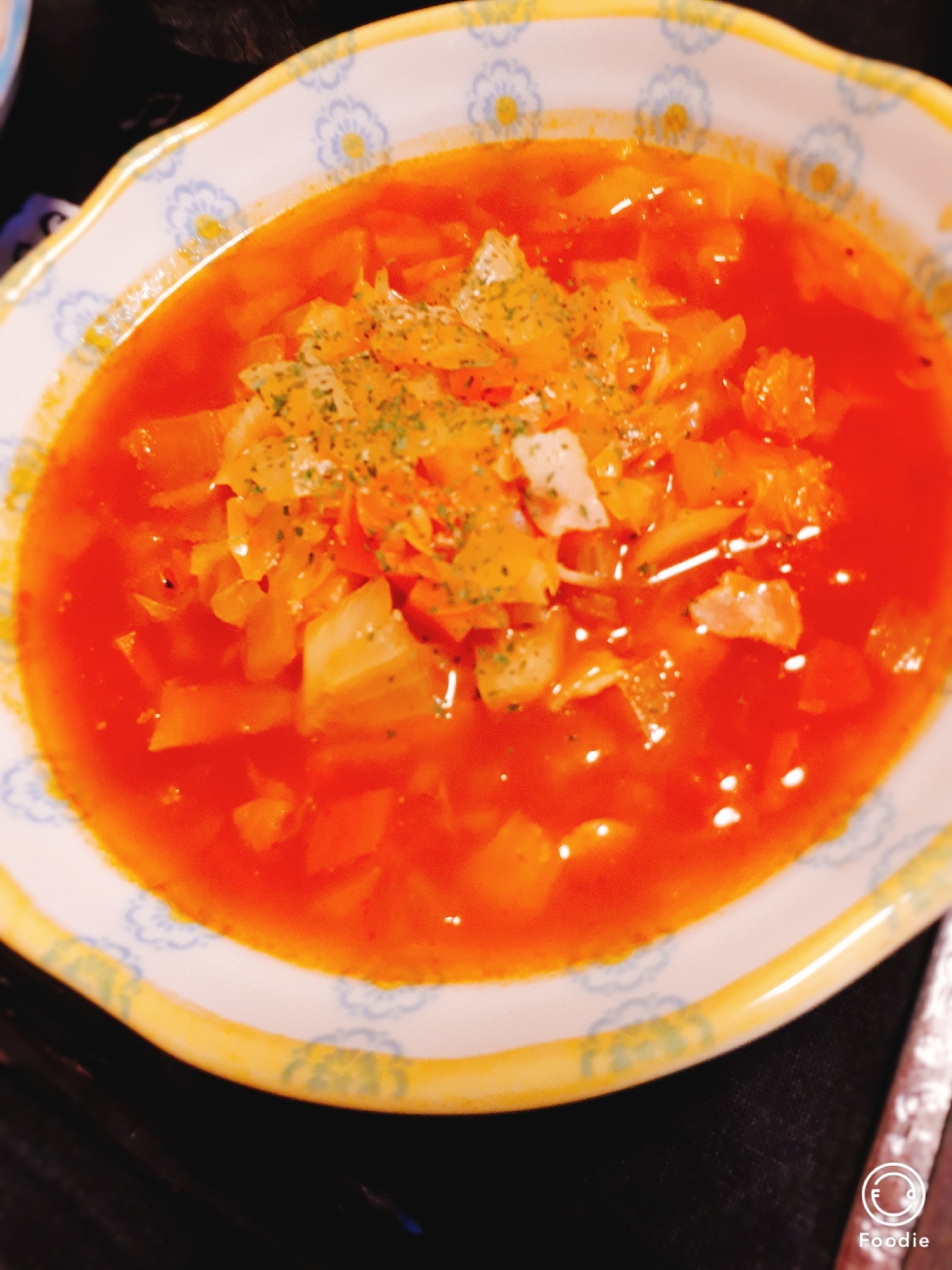 トマト鍋の素で作る！簡単トマトスープ
