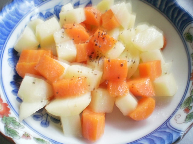 じゃがいもと人参のグラッセ レシピ 作り方 By ミルミント 楽天レシピ じゃがいもと人参のグラッセ レシピ 作り方 By ミルミント 楽天レシピ