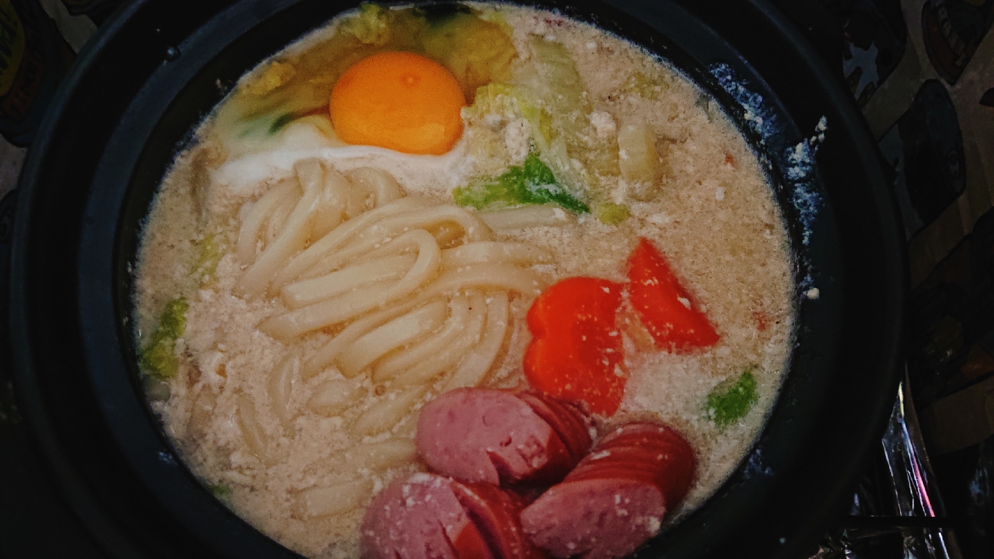 東のまるごと鍋☆豆乳うどん鍋