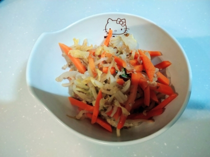 白菜と切干大根の胡麻おかか和え♪