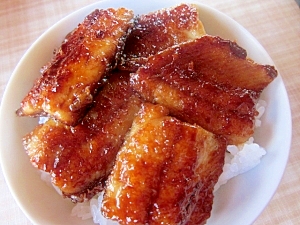 蒲焼きのたれで~さんま丼