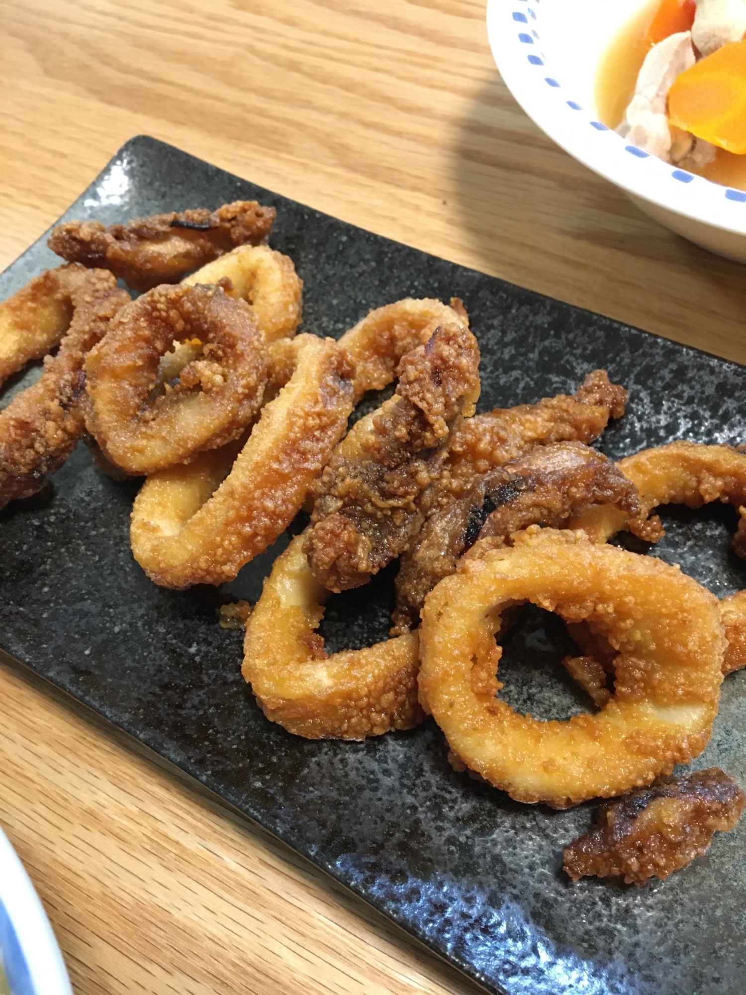 お手軽♪スルメイカのおつまみにピッタリイカリング!