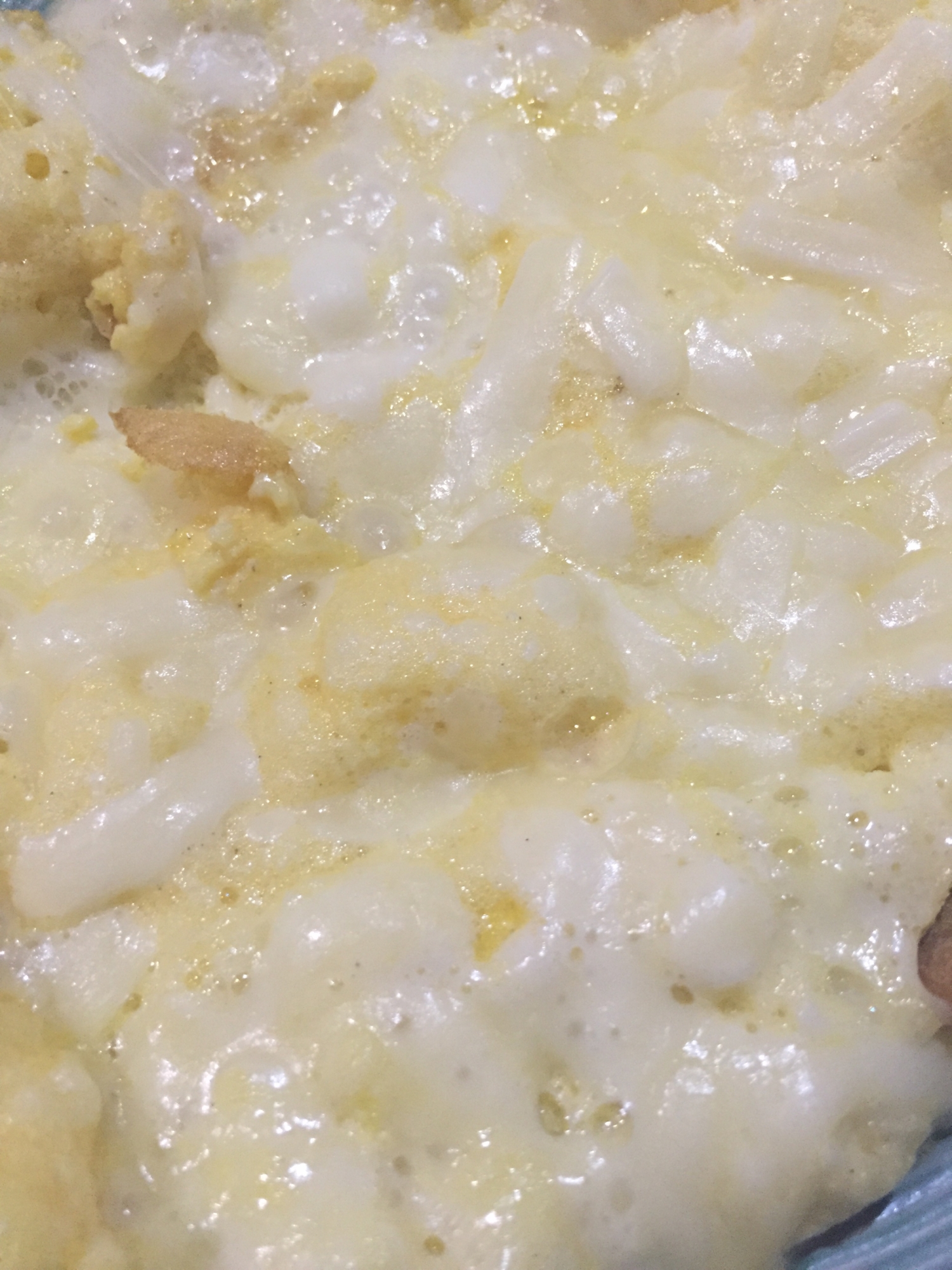 メレンゲ卵焼きのチーズのせ