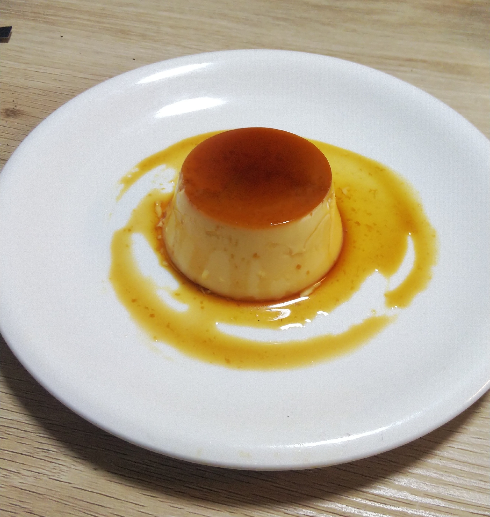 平鍋で簡単 パティシエ的に濃厚かためプリン レシピ 作り方 By 菌活女子 楽天レシピ