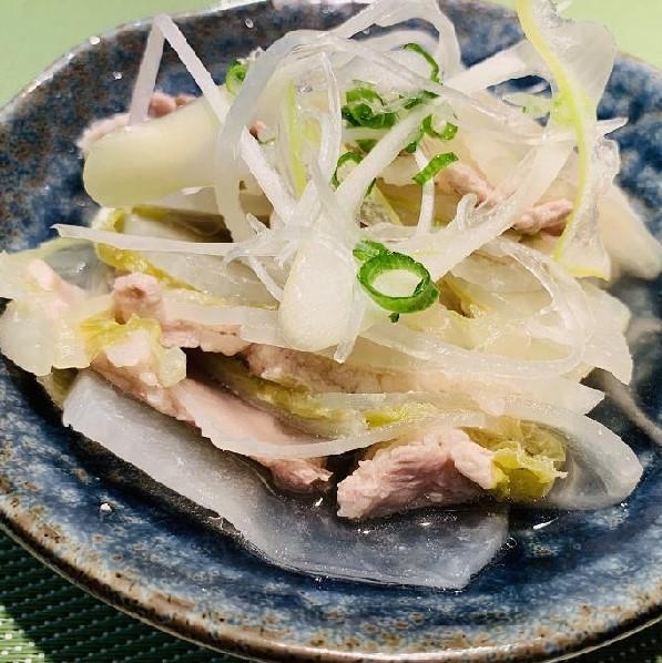 豚バラ肉と大根白菜のミルフィーユ
