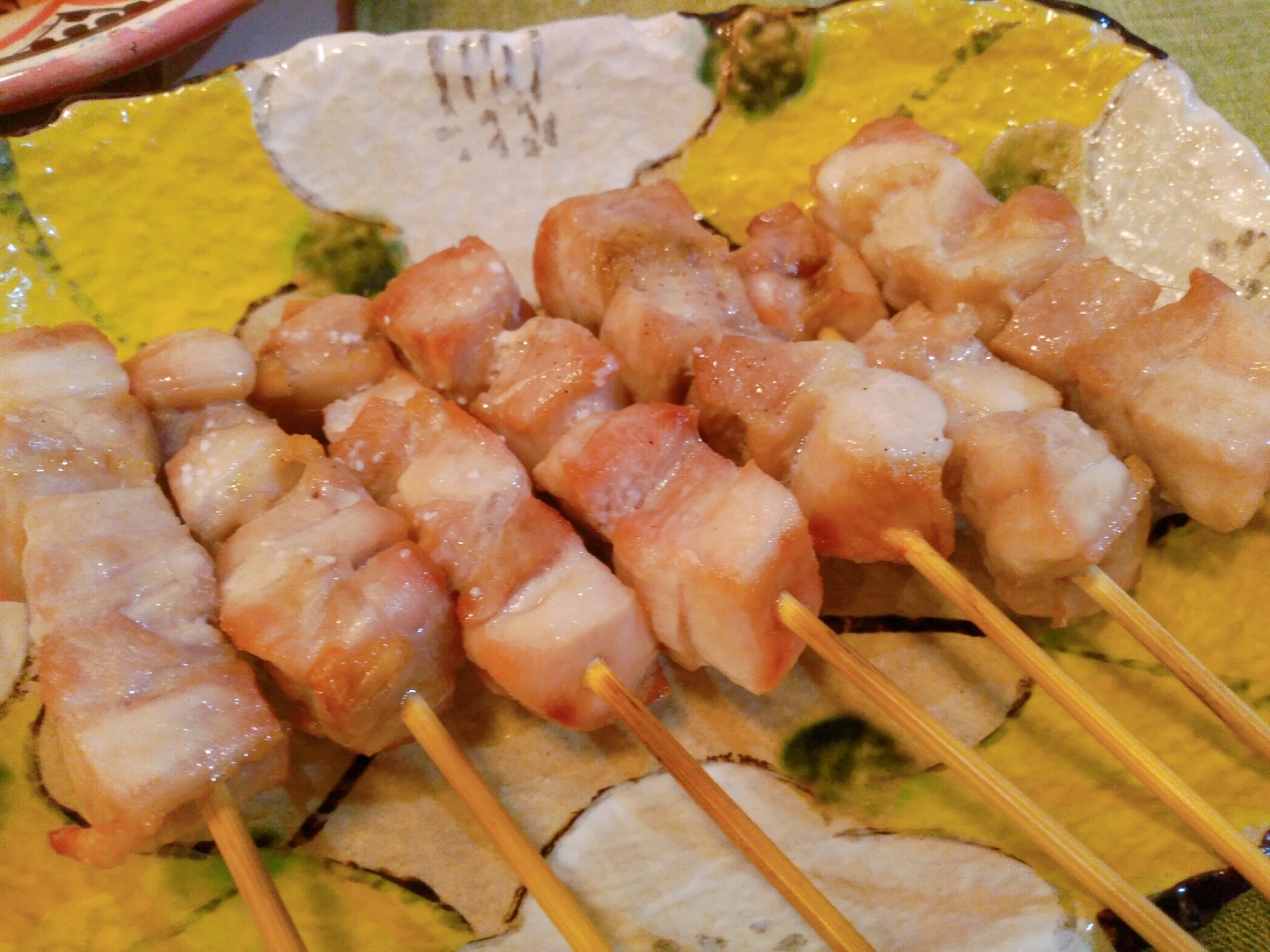 魚焼きグリルで☆本格！簡単！塩焼き鳥