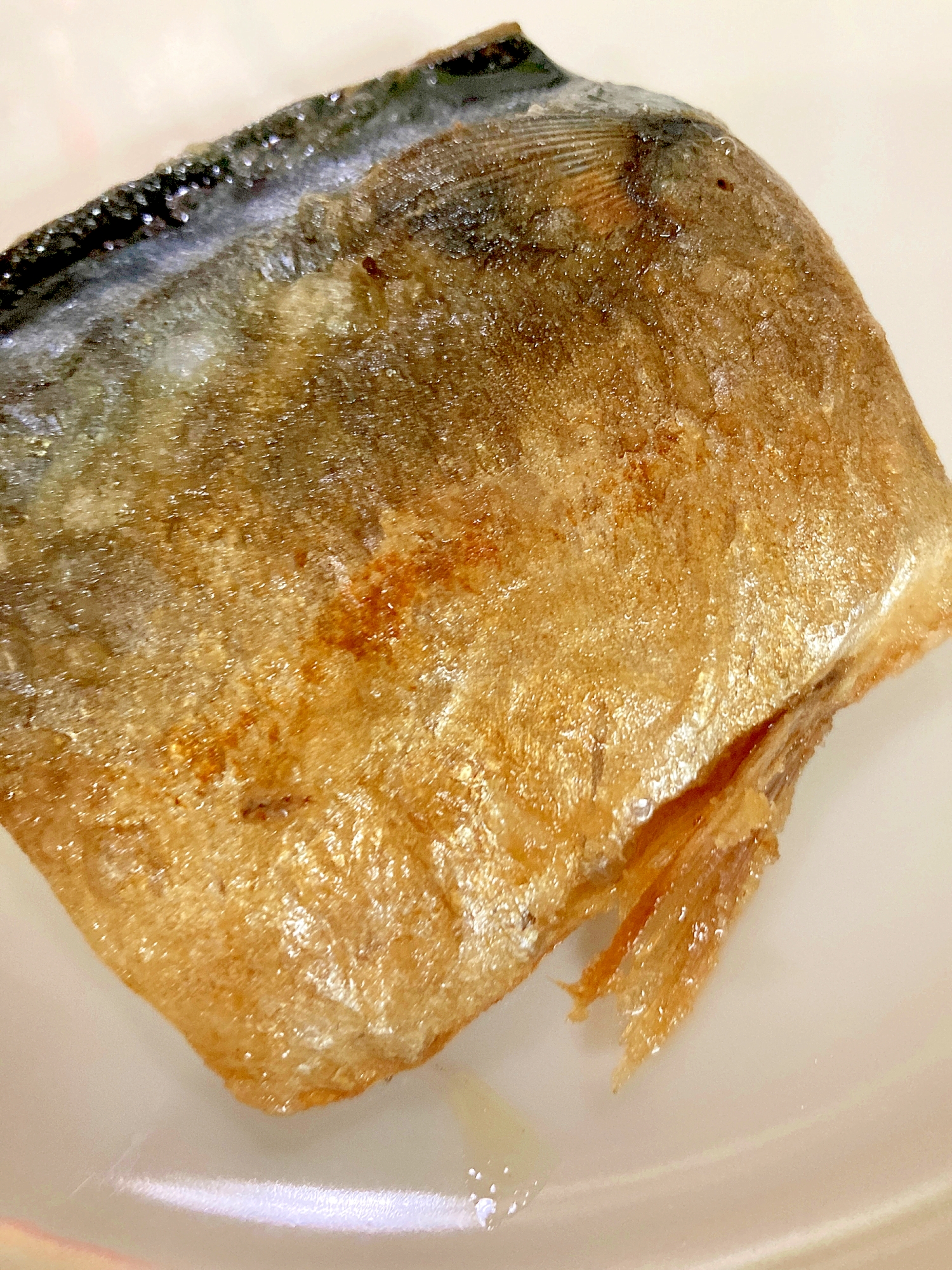 フライパンで鯖の塩焼き