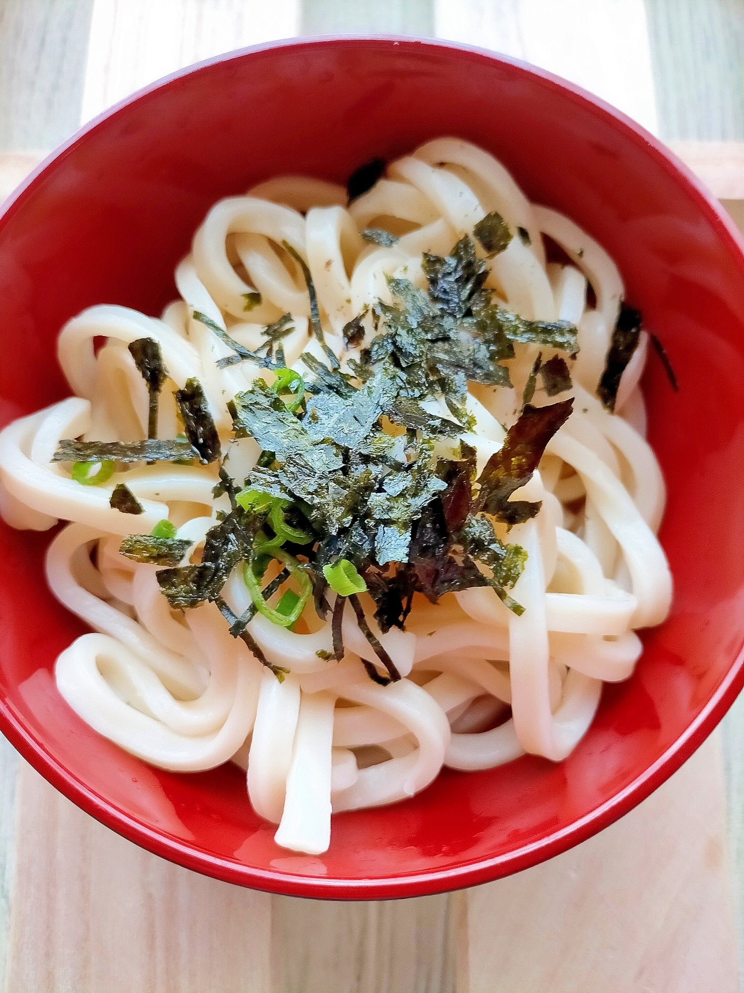 電子レンジで冷やしうどん