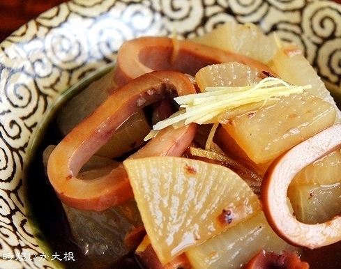 缶詰で簡単美味しい♪ 時短いか大根