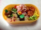 可愛いお弁当のおかず ミートボールバーガー レシピ 作り方 By さぁー27 楽天レシピ