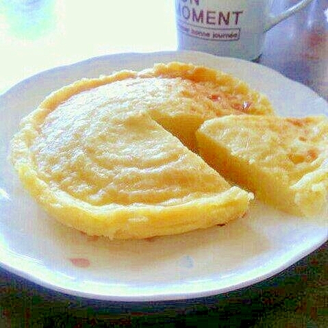 鍋で生地作り スライスチーズでベイクドチーズケーキ レシピ 作り方 By ヘルムート 楽天レシピ