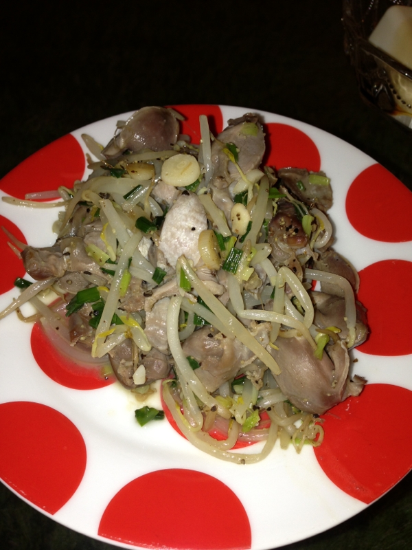 砂肝ともやしのさっぱり塩コショウ炒め レシピ 作り方 By Kotatsu 楽天レシピ