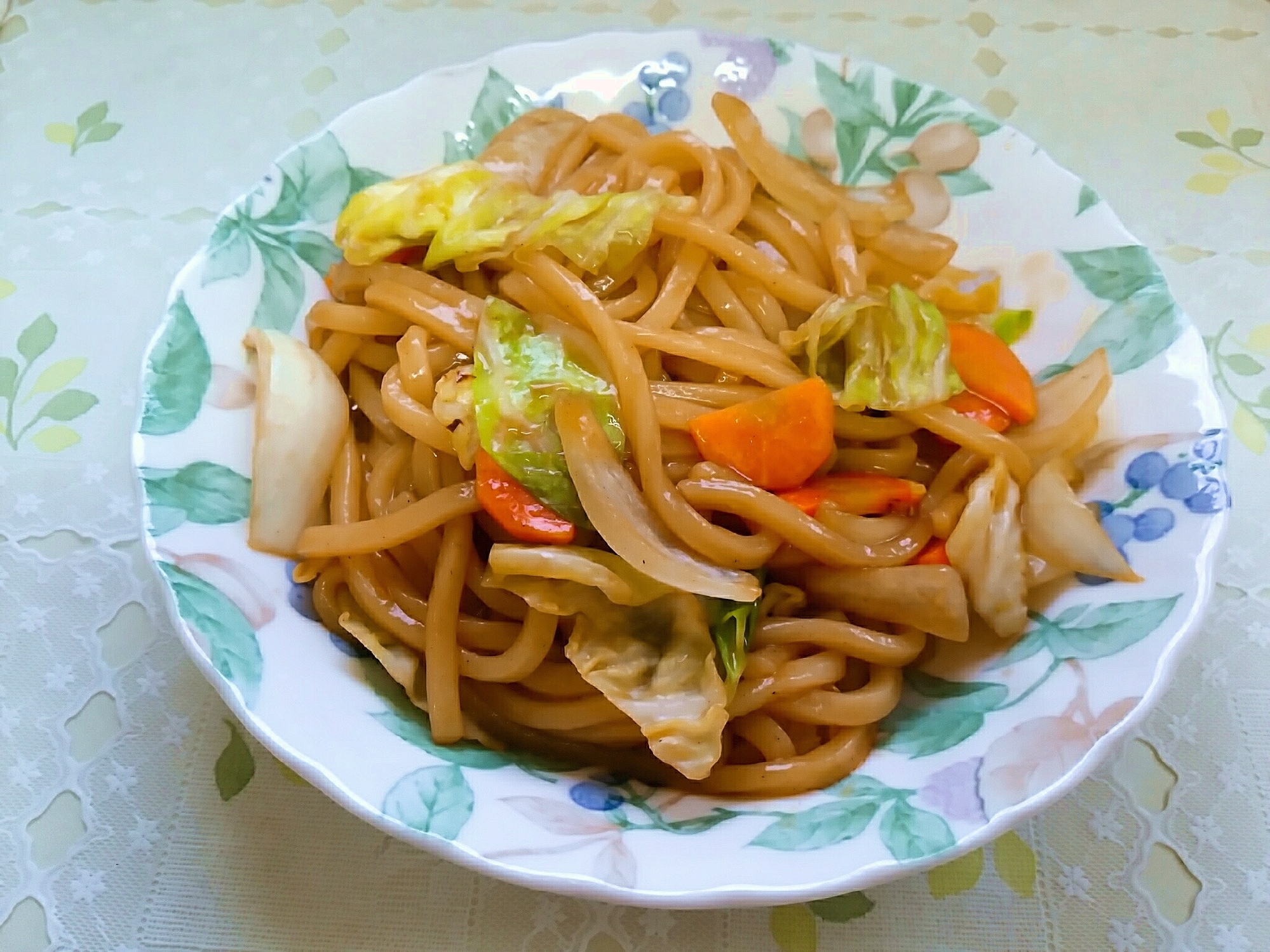 醤油焼きうどん